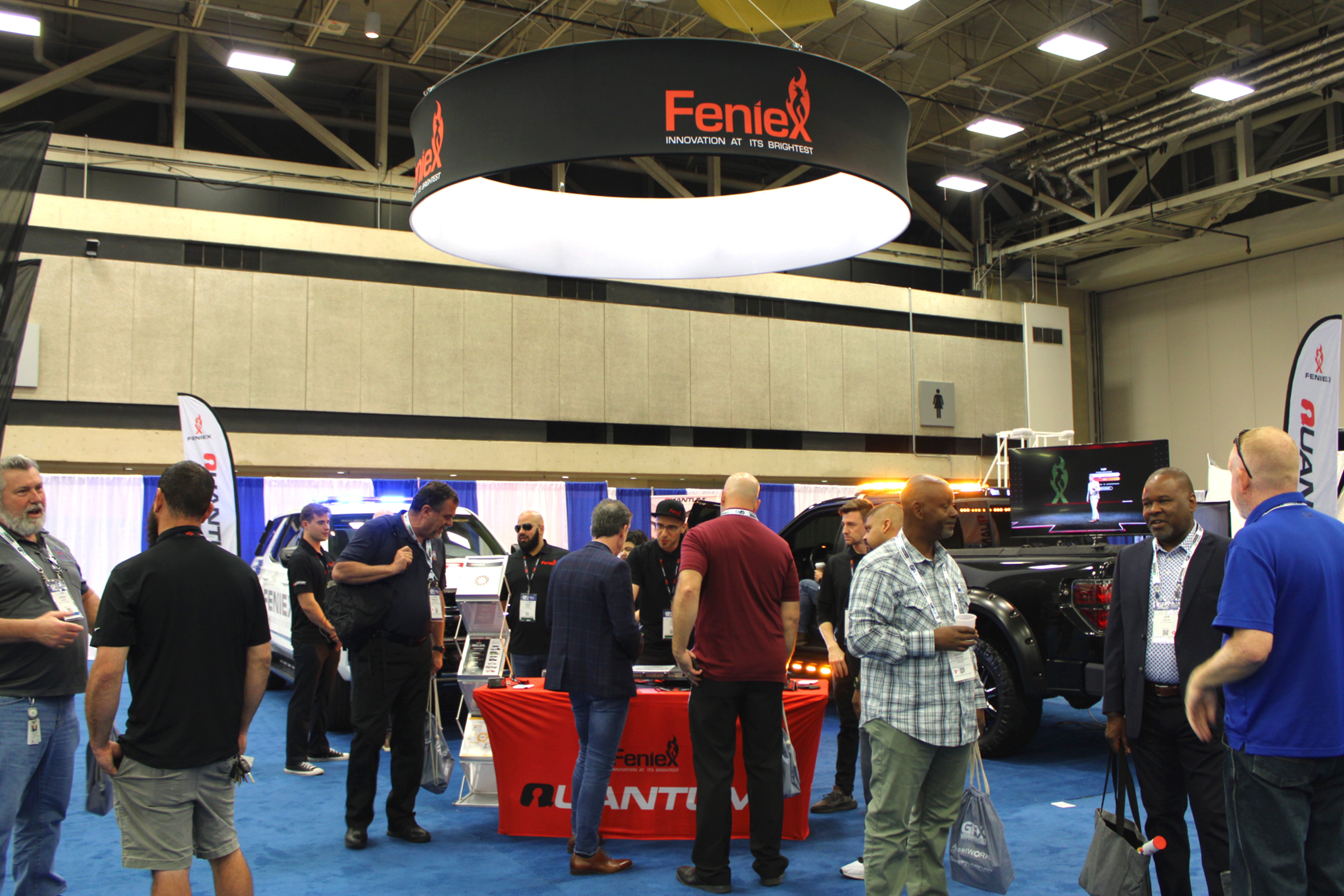 Feniex Industries Booth at GFX Dallas 2023